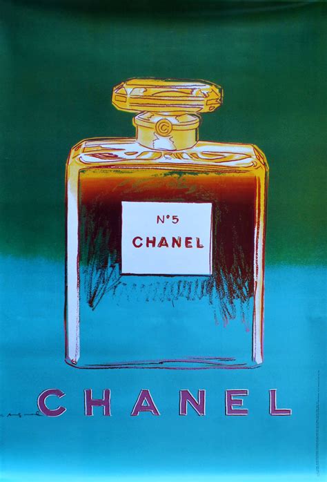 andy warhol poster Chanel